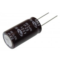 Конденсатор электролитический    82мкФ - 400В (105°C) <18x35,5> Samwha RD
