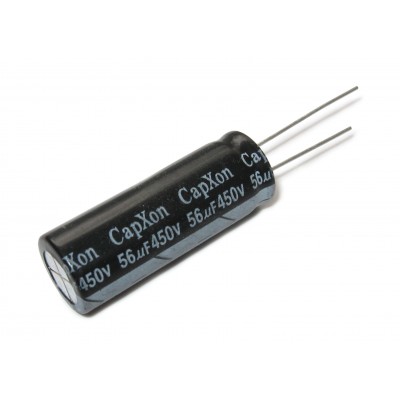 Конденсатор в ЖК телевизор  56мкФ - 450В (105°C) <13x36> CapXon LY