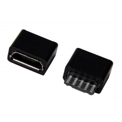 Гнездо micro USB-B 5pin кабельное