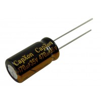 Конденсатор компьютерный  470мкФ - 35В (105°C) <10x20> CapXon LZ