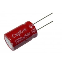 Конденсатор низкоимпедансный  1000мкФ - 50В (105°C) <16x25> CapXon KF
