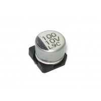 Конденсатор чип-электролитический 100мкФ - 10В (85°C) <6,3x5,5> CapXon LV
