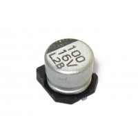 Конденсатор чип-электролитический 100мкФ - 16В (85°C) <6,3x5,5> CapXon LV
