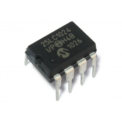 Микросхема 25LC1024-I/P (Microchip)