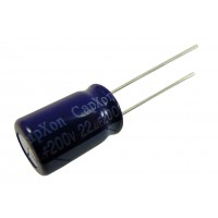 Конденсатор электролитический    22мкФ - 200В (85°C) <10x16> CapXon GS