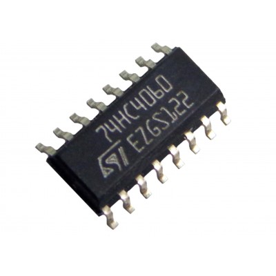 Микросхема  74HC4060D smd (STM)