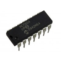 Микросхема   MCP604-I/P (Microchip)