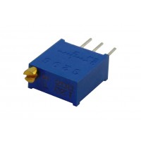 Резистор подстроечный 3296W      20 Ом (200)