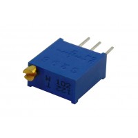 Резистор подстроечный 3296W    1,0 кОм (102)