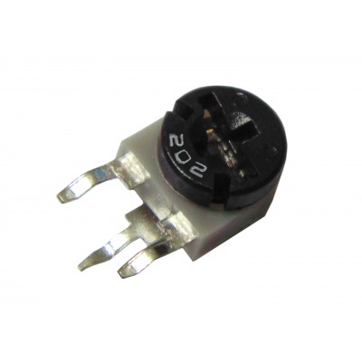 Резистор подстроечный WH06-1    2 кОм (202)