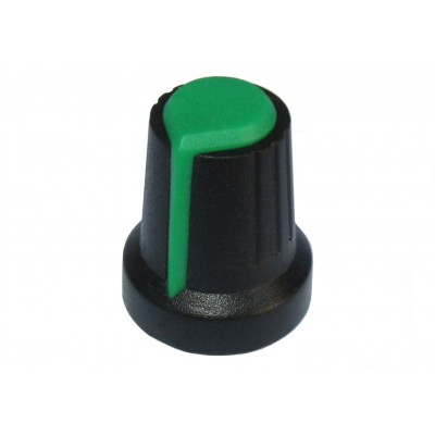 Ручка потенциометра XC-1502 (AG2) (зеленый круг)