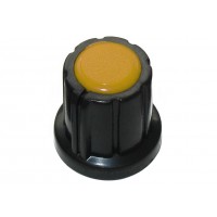 Ручка потенциометра XC-1605 (AG5) (желтый круг)