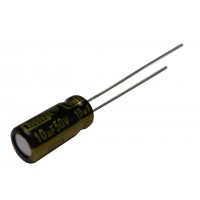 Конденсатор низкоимпедансный    10мкФ -  50В (105°C) <5x11> Chengx GR