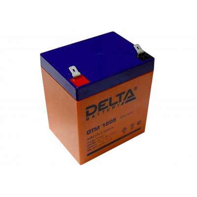 Аккумулятор свинцовый Delta DTM1205 (12В; 5Ач)