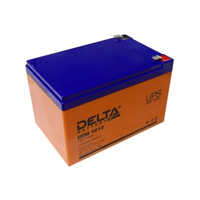 Аккумулятор свинцовый Delta DTM1212 (12В; 12Ач) UPS