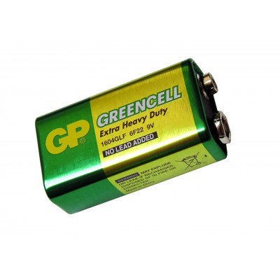 Батарейка GP 1604GLF-S1 (9V, крона)