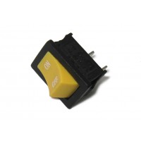 Выключатель 105 - KCD1 (желтый, без подсветки 220В)