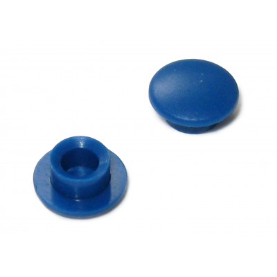 Колпачок для микрокнопки KM01 (синий, для кнопки 301)