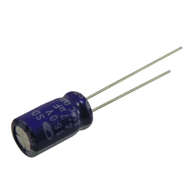 Конденсатор электролитический     4,7мкФ - 160В (85°C) <6,3x11> Samwha SD