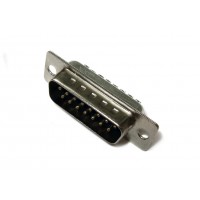 Штекер на кабель DB-15M (15 pin)