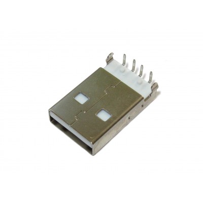 Штекер USB-A монтажный (угловые контакты, тип 2)