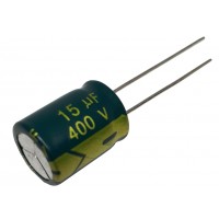 Конденсатор электролитический    15мкФ - 400В (105°C) <10x13> Chong x