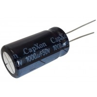 Конденсатор электролитический  1000мкФ -  50В (105°C) <13x25> CapXon KM