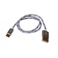 Кабель TOPK USB-A - USB-C (0,5м)