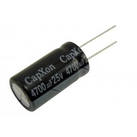 Конденсатор электролитический  4700мкФ - 25В (105°C) <16x31> CapXon KM